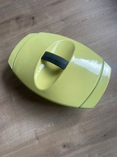 Cocotte fonte jaune - jaune, années